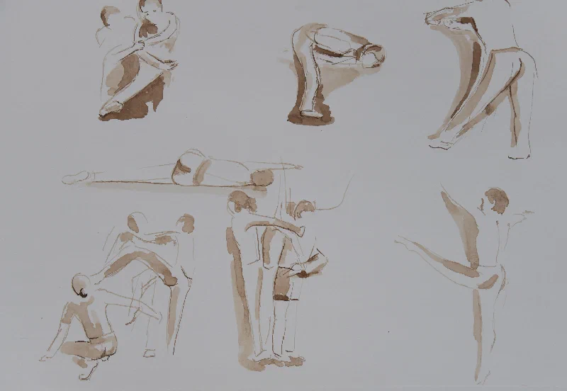 Grafische Studie von Günther Gelbmann, Landestheater Linz